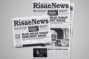 16 Page Newspaper Design v2, a Magazine Template by Miyaji75 (Thumbnail 3 of 16)
