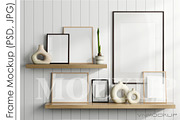Frame Mockup PSD JPG, a Print Template by VNmockup (Thumbnail 1 of 5)
