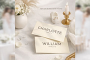 Botanical Place Card Canva bd011, a Card Template by TyphoonStudio (Thumbnail 5 of 10)