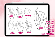 NAIL ART DESIGN PROCREATE BRUSH SET, a Brush Add-On by The GG Shop (Thumbnail 4 of 11)