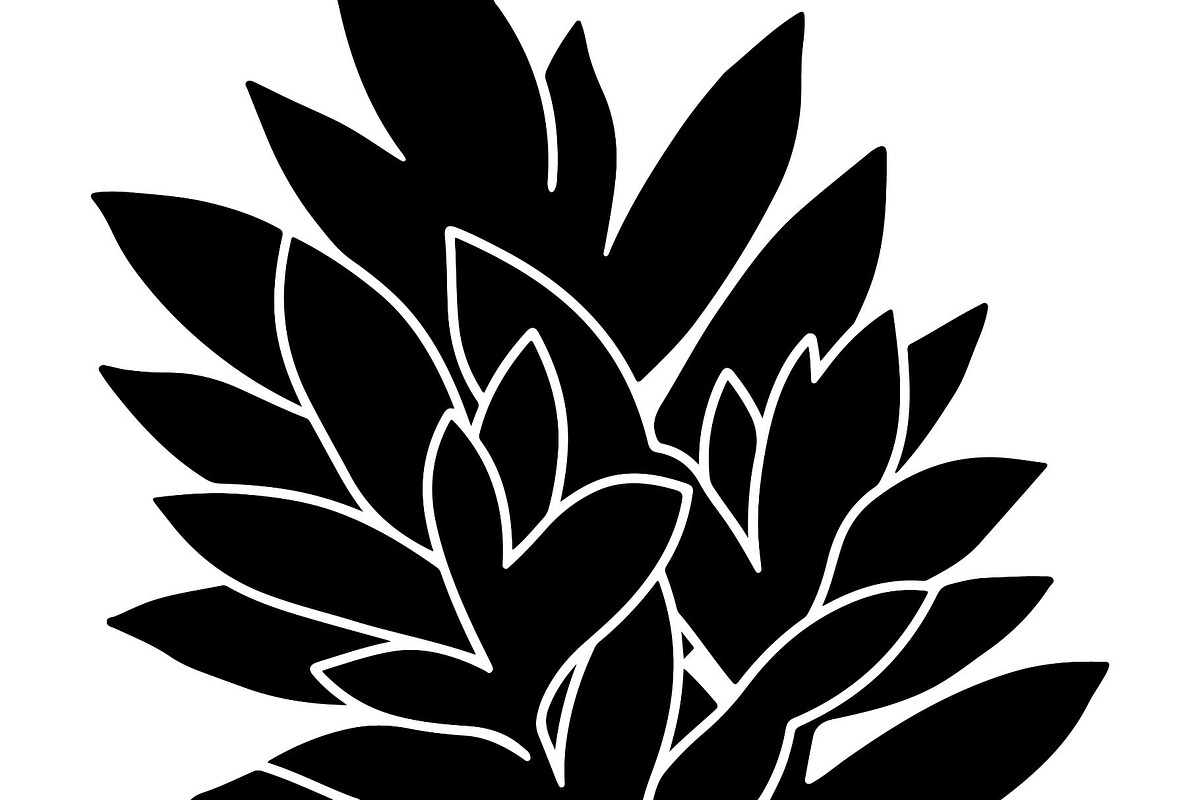 Botanical Leaf Silhouette, an Object Graphic by Creativeshirt (Photo 7 of 19)