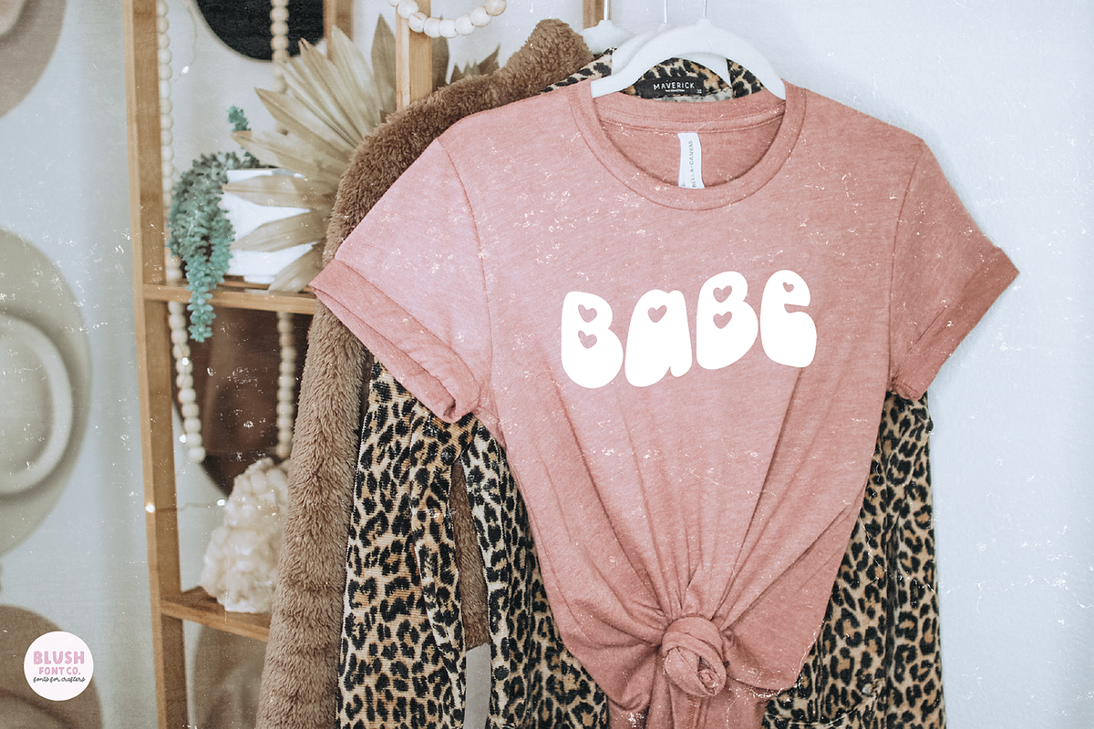 LOVERS HEARTS a Retro Valentine Font, a Font by Blush Font Co. (Photo 2 of 9)