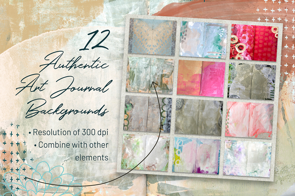 Massive Art Journalling Bundle, a Brushes & More by DeloresArt (Photo 12 of 28)