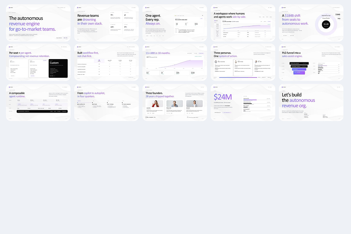 Cadence AI Startup Pitch Deck, a Presentation Template by Pulsecolor (Photo 2 of 2)