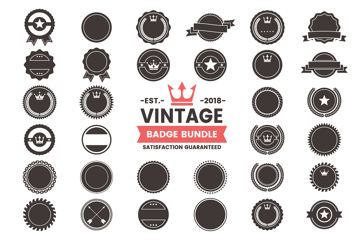 395 VINTAGE GENERATOR TOOLKIT, a Branding & Logo Template by Toonsteb (Photo 8 of 13)