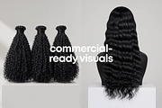 Black Hair Wig Stock Photos, a Beauty & Fashion Photo by Selenique Studio (Thumbnail 5 of 11)