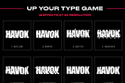 HAVOK: DISTORTION PACK, a Layer Style Add-On by GOAT Design Co. (Thumbnail 3 of 5)