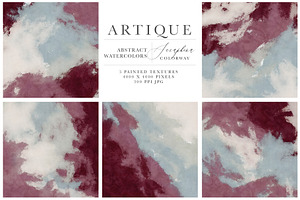 Artique Abstract Watercolor Textures