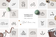 TRAVEL ICONS COLLECTION, an Outline Icon by Luna Dreams (Thumbnail 4 of 8)