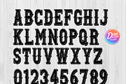 Western Cowboy Font Bundle Alphabet, a Symbol Font by Graphixmania (Thumbnail 7 of 8)