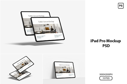 iPad Pro Mockup PSD