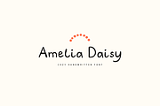Amelia Daisy, a Script Font by gafaroff studio (Thumbnail 1 of 6)