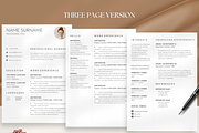 Professional Resume Template Word, a Resume Template by OkiDocs Resume Templates (Thumbnail 8 of 11)