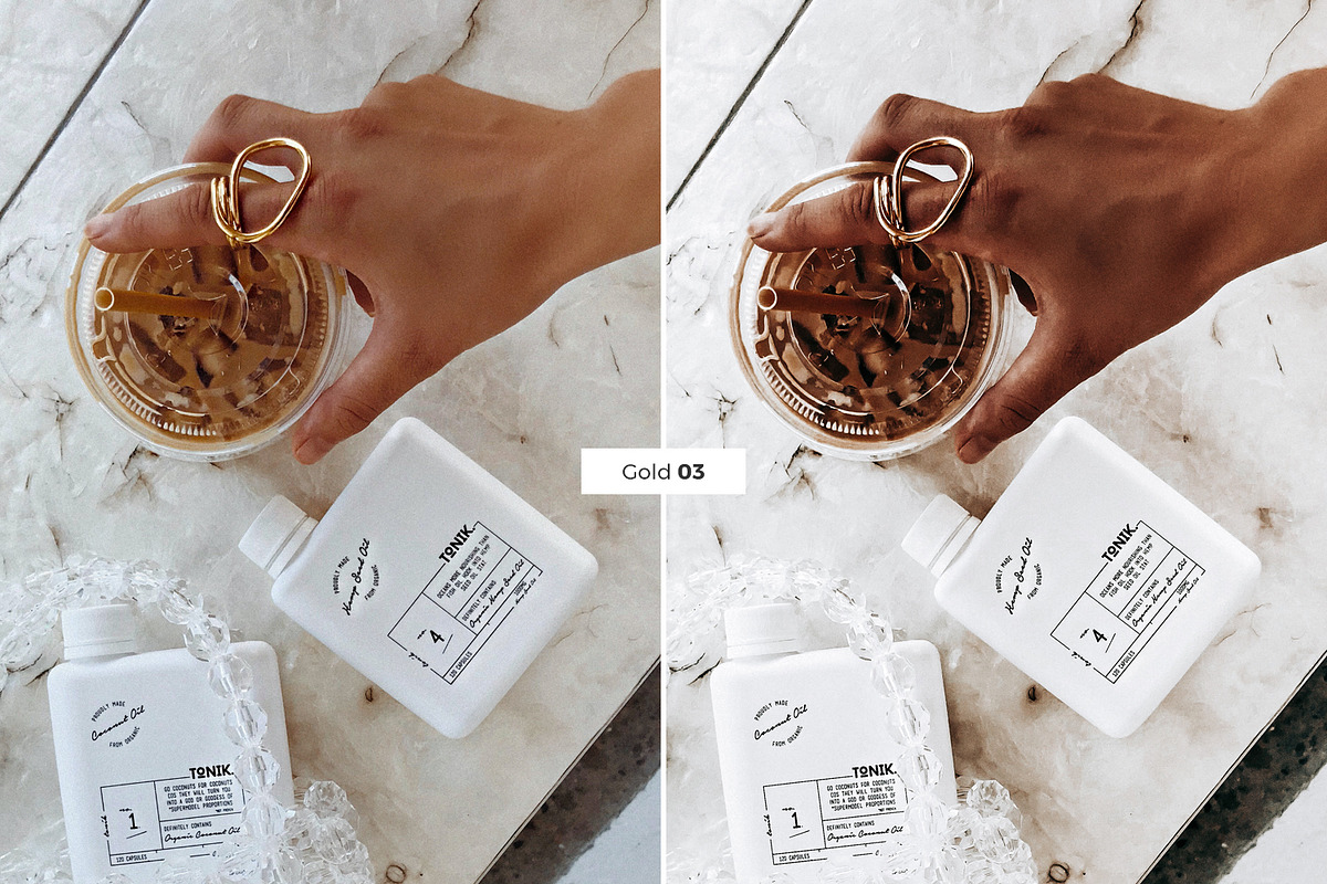4 Lightroom Presets GOLD, an Action Add-On by Graace Studio (Photo 7 of 8)