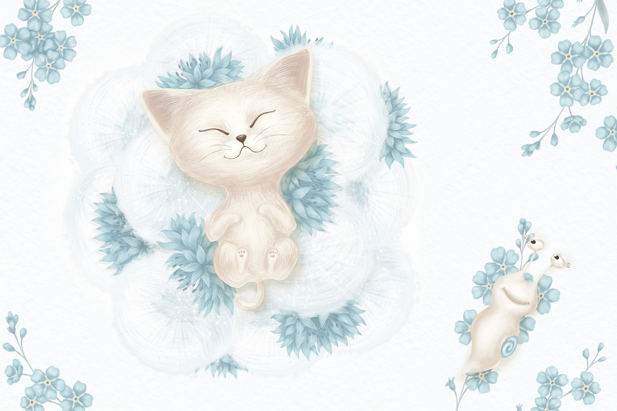 Fluffy, Funny, Cute, a Decorative Illustration by MeadowFox (Photo 4 of 8)