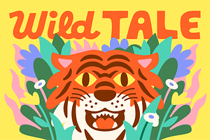 Wild Tale - Display Fonts, a Font by Stable