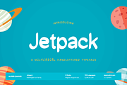 Jetpack Handmade Cyrillic Typeface, a Script Font by alpercakici (Thumbnail 11 of 11)
