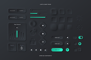 Neumorphic Soft UI Kit - NEU, an UI Kit Template by Delightful Design (Thumbnail 3 of 10)