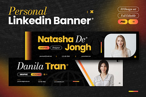 Dave - Personal LinkedIn Banner, a Social Media Template by Inviline.co