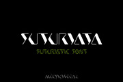 Futuriata, a Symbol Font by Sentavio (Thumbnail 1 of 11)