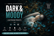 Dark and Moody Lightroom Presets, a Preset Add-On by AAA Presets (Thumbnail 1 of 17)