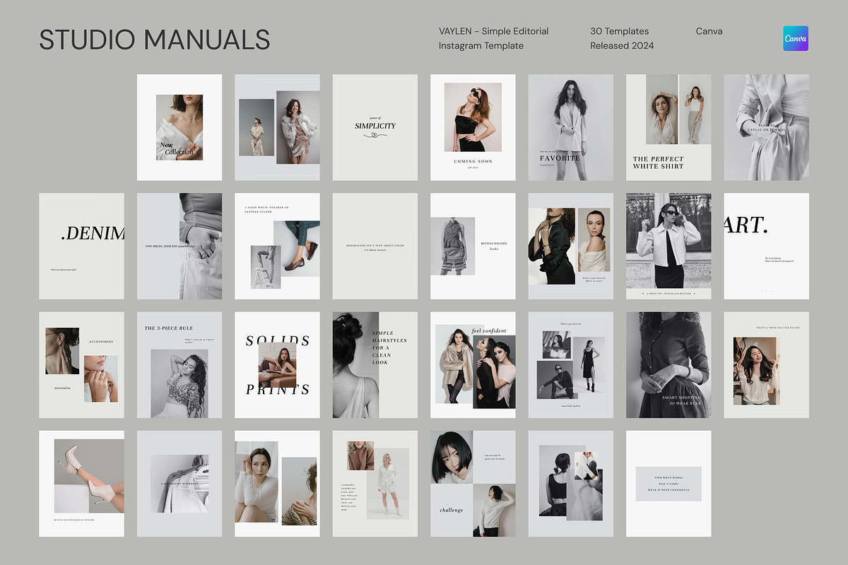 VAYLEN - Simple Editorial Instagram, a Social Media Template by Studio Manuals (Photo 5 of 8)