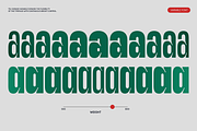 TBJ Gobank Condensed Inktrap Power, a Sans Serif Font by Taboja Studio (Thumbnail 6 of 15)