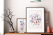 Lavender and cotton watercolor set, a Decorative Illustration by artabramova (Thumbnail 9 of 10)