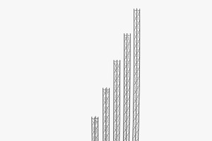 Mini Square Truss 7 PCS Modular