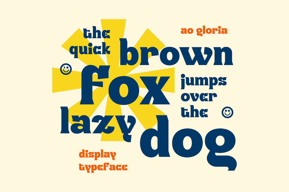 AO Gloria - Display Font, a Font by OwunStudio (Photo 20 of 21)