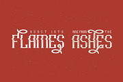 Rusty Phoenix Typeface, a Font by Gleb Guralnyk (Thumbnail 3 of 3)