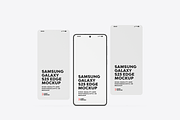 Samsung Galaxy S25 Edge Mockup, an Android Mockup by UnicDesign (Thumbnail 10 of 13)