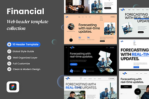 Finatas Web Header Template