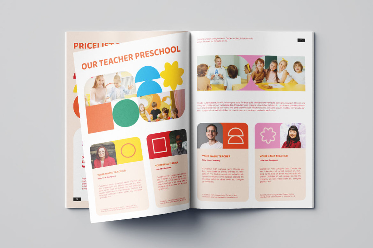 Preschool Brochure Vol.6, a Brochure Template by Bewalrus Studio (Photo 11 of 11)
