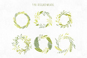Vector Botanical Elements +Extras!, a Decorative Illustration by eclosque (Thumbnail 4 of 5)