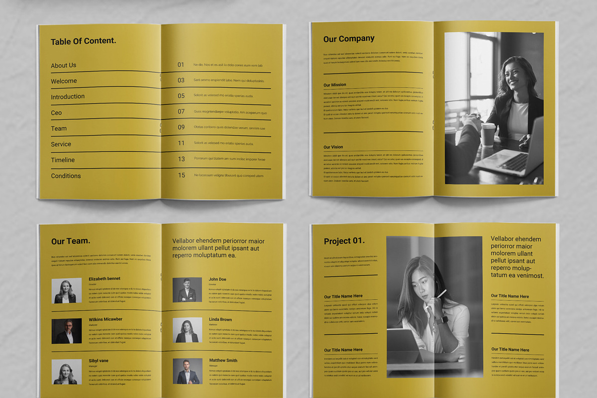 White Paper Layout, a Brochure Template by ContestDesign (Photo 2 of 4)