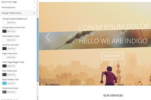 Indigo - Multi-Purpose Theme