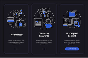 Search engine optimization mistakes, a Templates & Theme by IMG Visuals