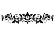 Ornamental Floral Silhouette, a Decorative Illustration by himelgfx (Thumbnail 7 of 18)