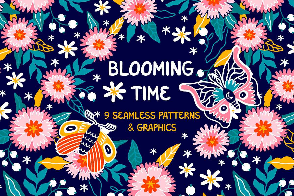 BLOOMING TIME, an Illustration by Nastya Tkachova (Photo 1 of 9)