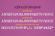 ABSOLEM - Stylish Serif, a Serif Font by Anastasia Cuza (Thumbnail 6 of 10)