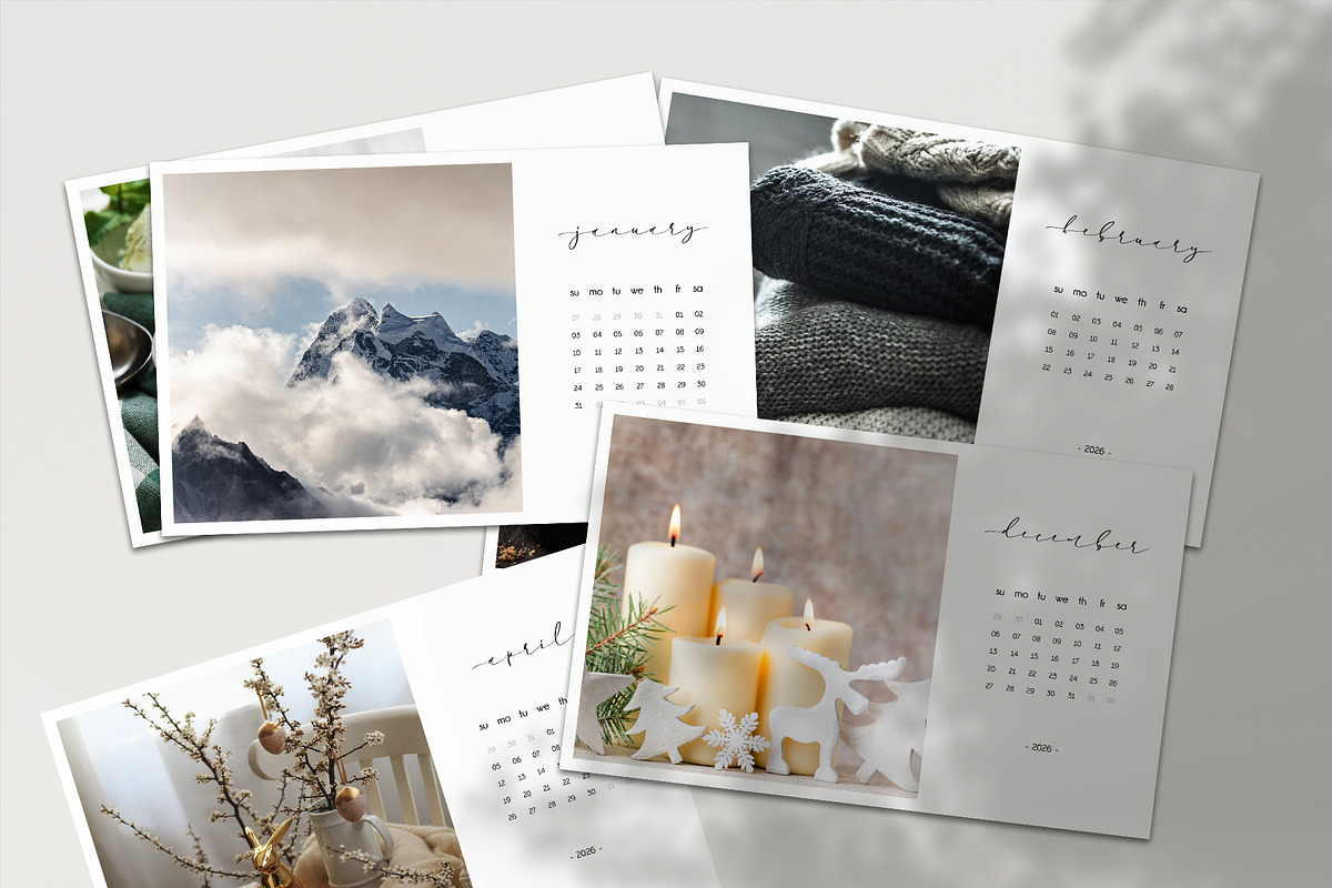 Calendar for 2026, a Stationery Template by Alice_Evans (Photo 2 of 5)