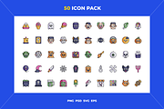 50 Halloween icons, an Outline Icon by Wencory (Thumbnail 1 of 2)