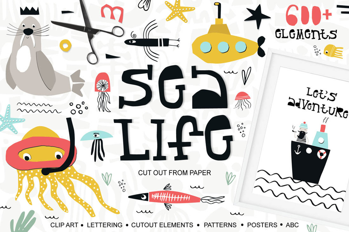 3609 in 1 - BIG KIDS BUNDLE, an Animal Illustration by Oksana Stepova (Photo 11 of 18)