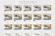 60 Real Estate Listing Posts Stories, a Social Media Template by ZoaniDesign (Thumbnail 4 of 10)