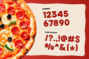 Pizzaro Food Bold Font, a Sans Serif Font by Rasio Studio (Thumbnail 4 of 8)