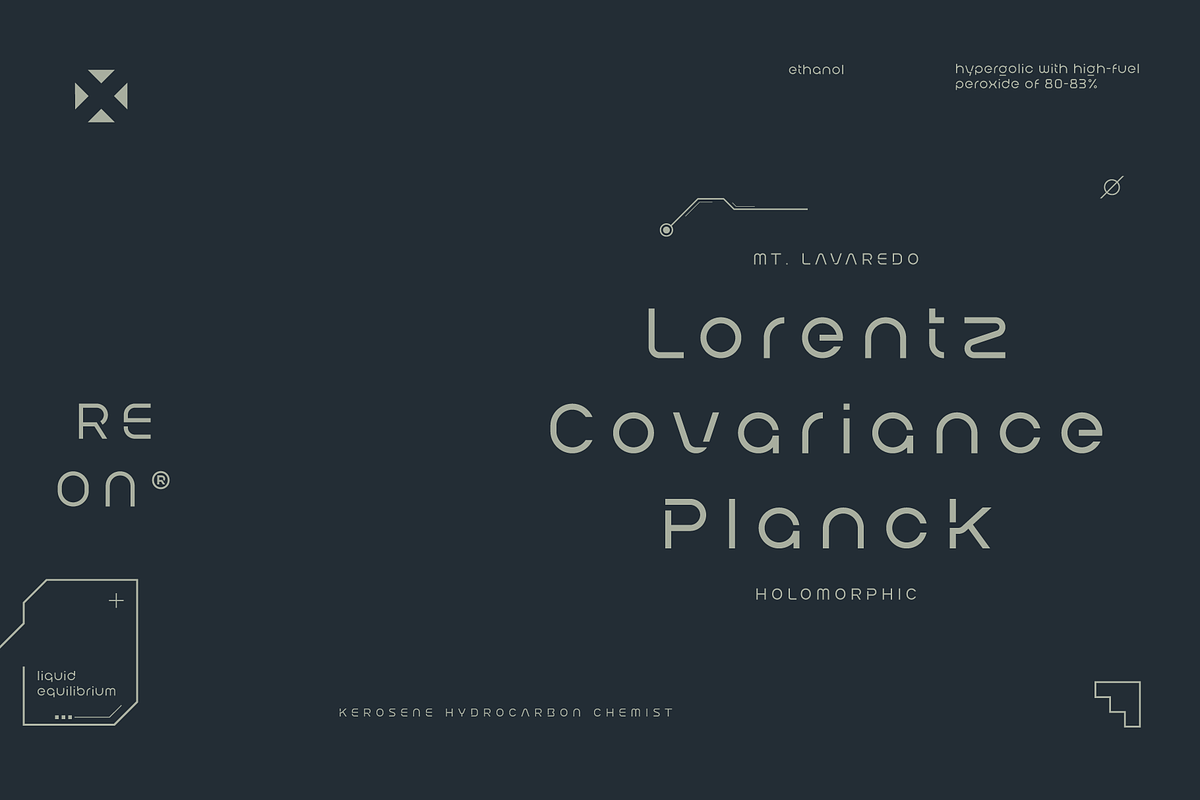Yekso Futuristic Tech Font, a Sans Serif Font by baqoos (Photo 2 of 8)