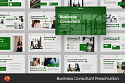 Business Consultant Powerpoint, a Presentation Template by Fit-tee (Thumbnail 1 of 2)