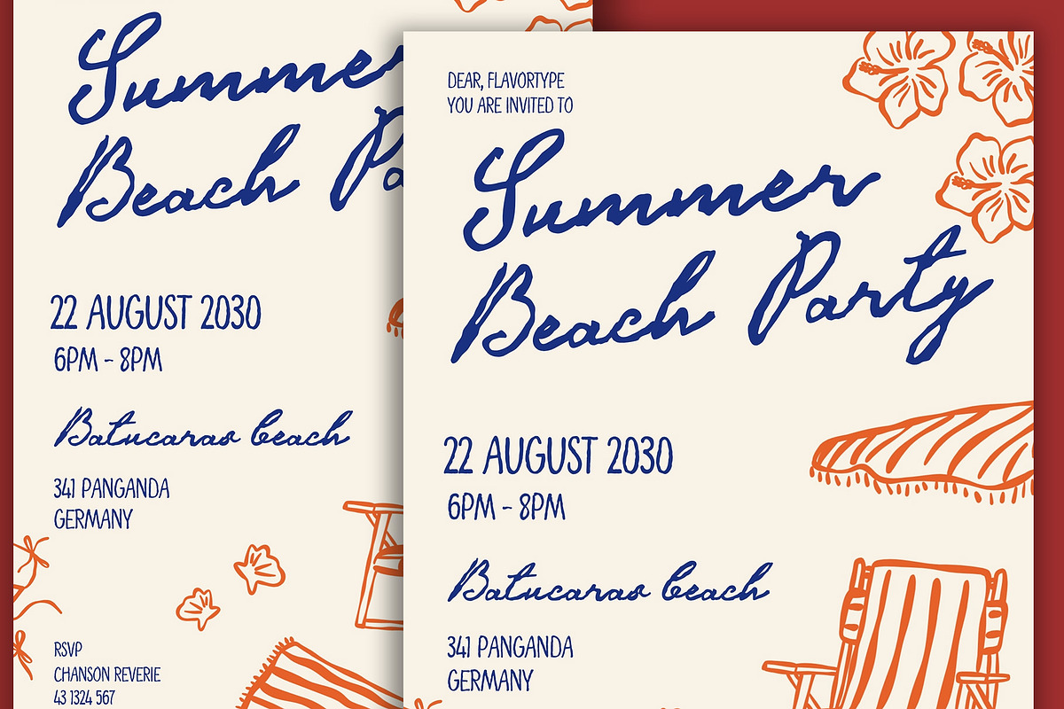 Chanson Reverie, a Handwritten Font by Flavortype (Photo 2 of 15)
