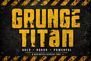 Grunge Titan, a Serif Font by Wow Magic (Thumbnail 3 of 5)